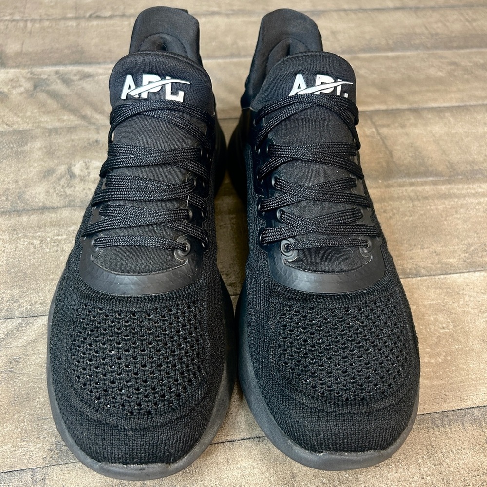 APL TechLoom Tracer Black Athletic Running Shoes Woman Size 8 - Picture 5 of 7